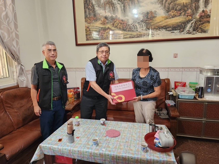 犯罪被害人保護協會福建金門分會中秋佳節送溫暖,關懷訪視馨生人