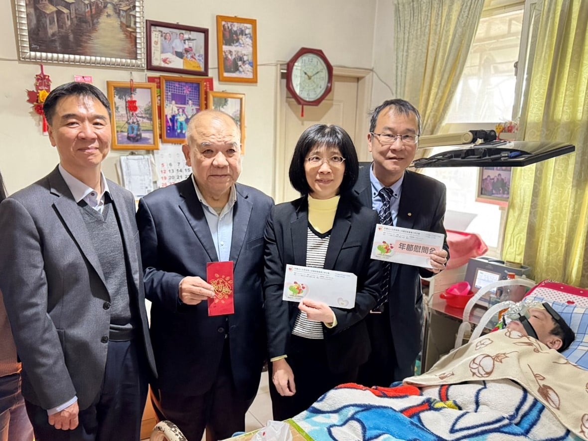 新春關懷不間斷- 犯保士林分會慰問吳銘漢夫婦命案遺屬