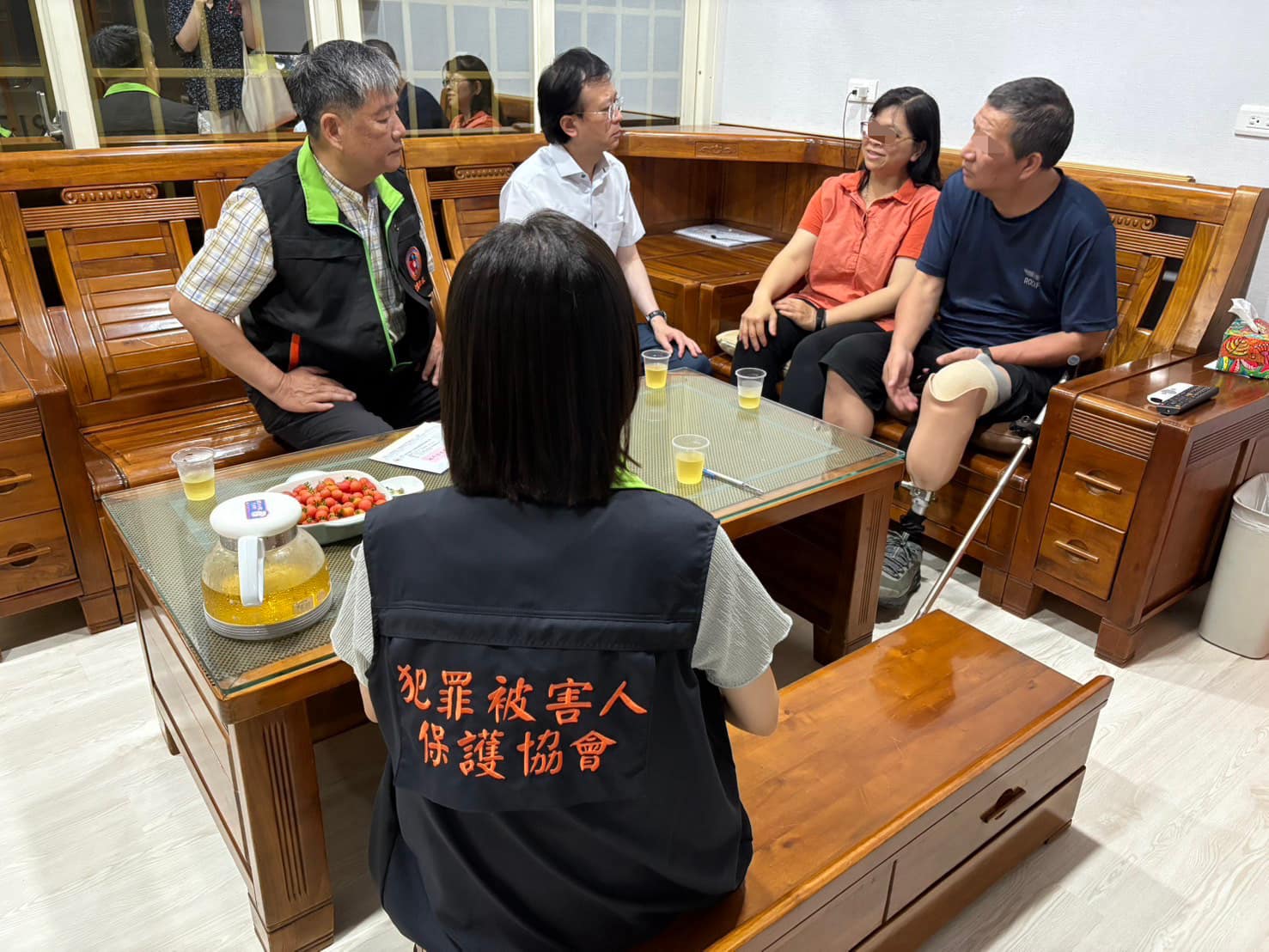 「粽」有溫情不孤單 犯保宜蘭分會端午送暖關懷重傷家庭