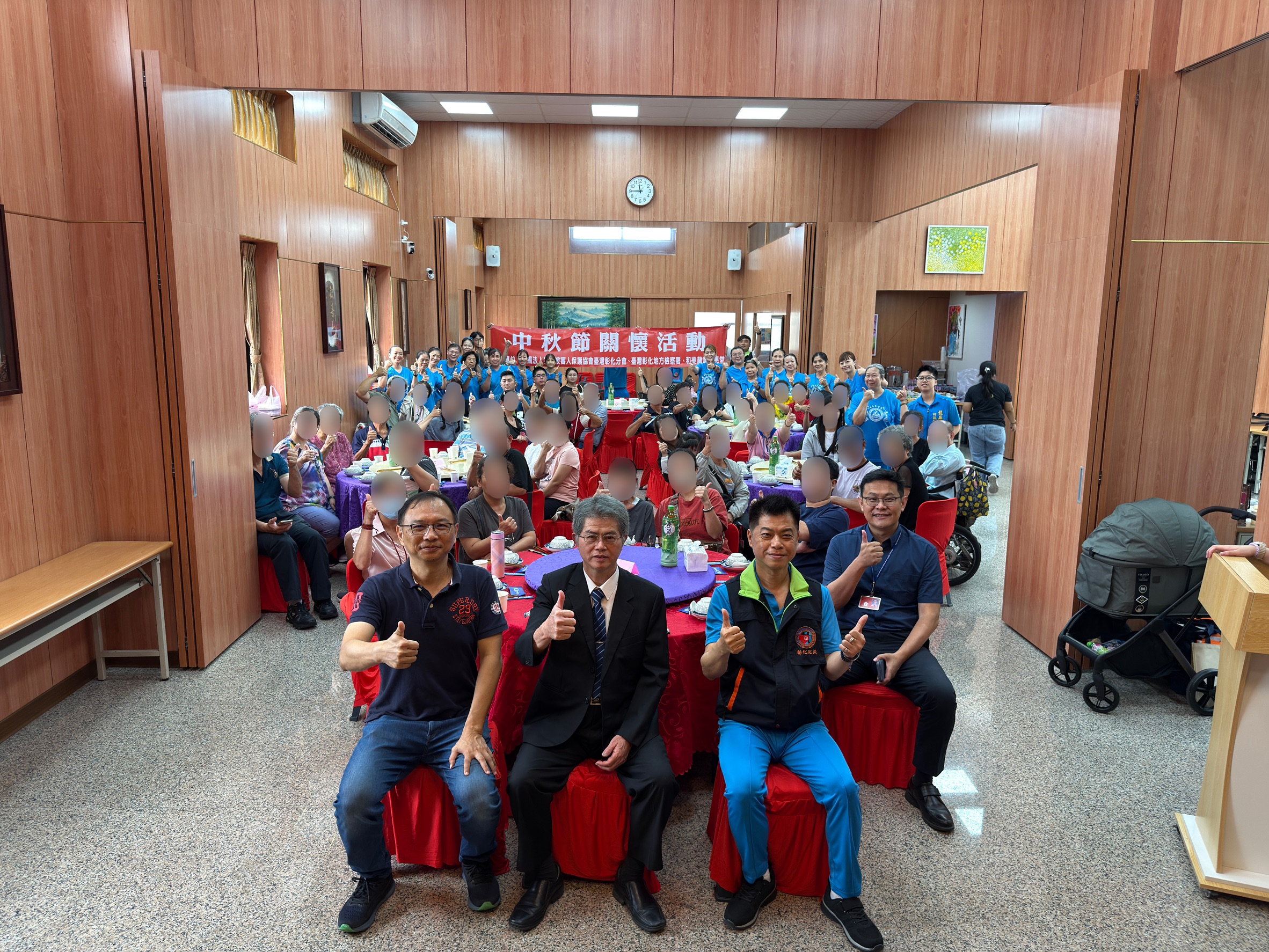 彰化犯保手工大福 中秋關懷圓滿幸福