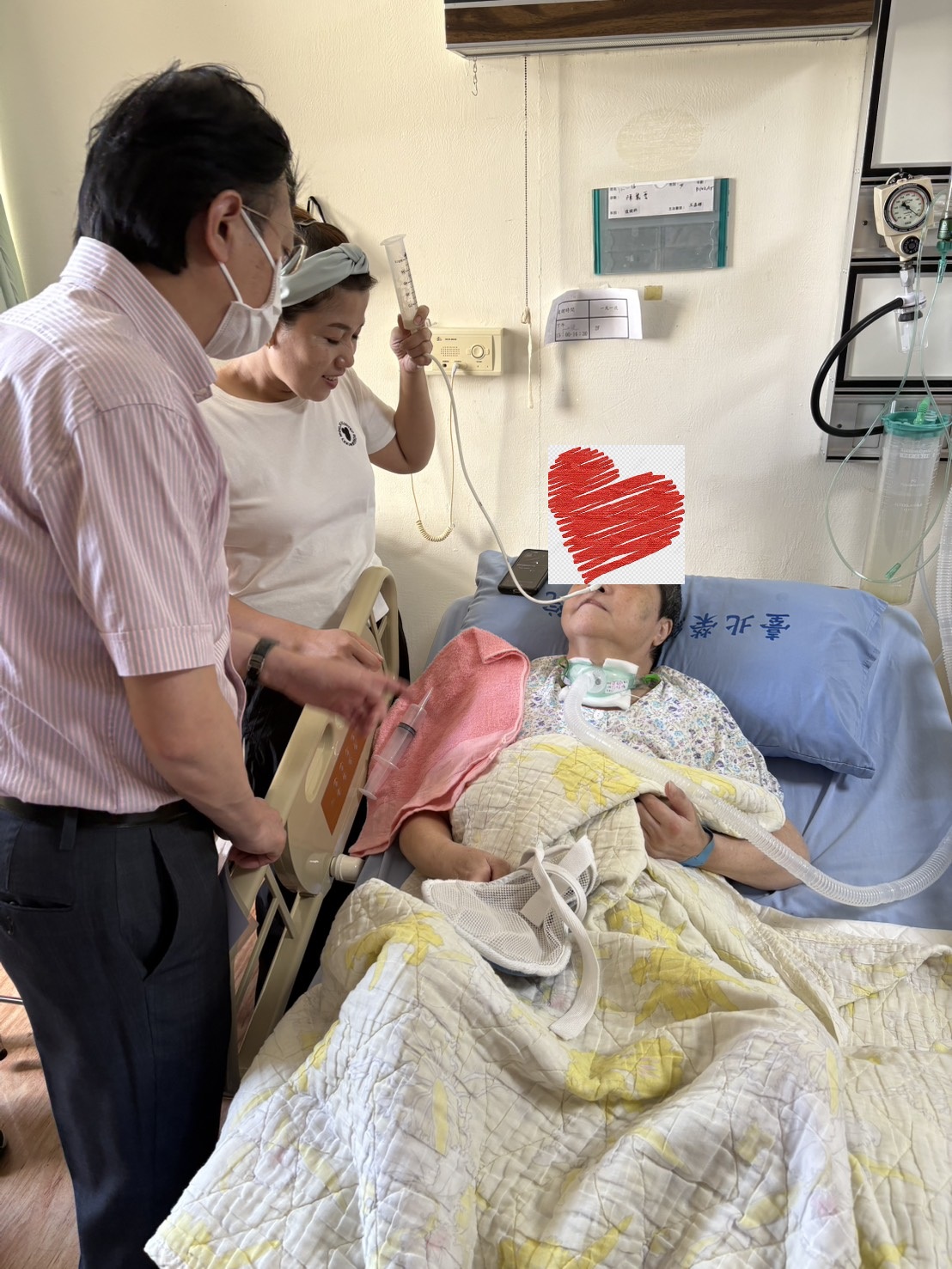 中秋溫情關懷重傷馨生人