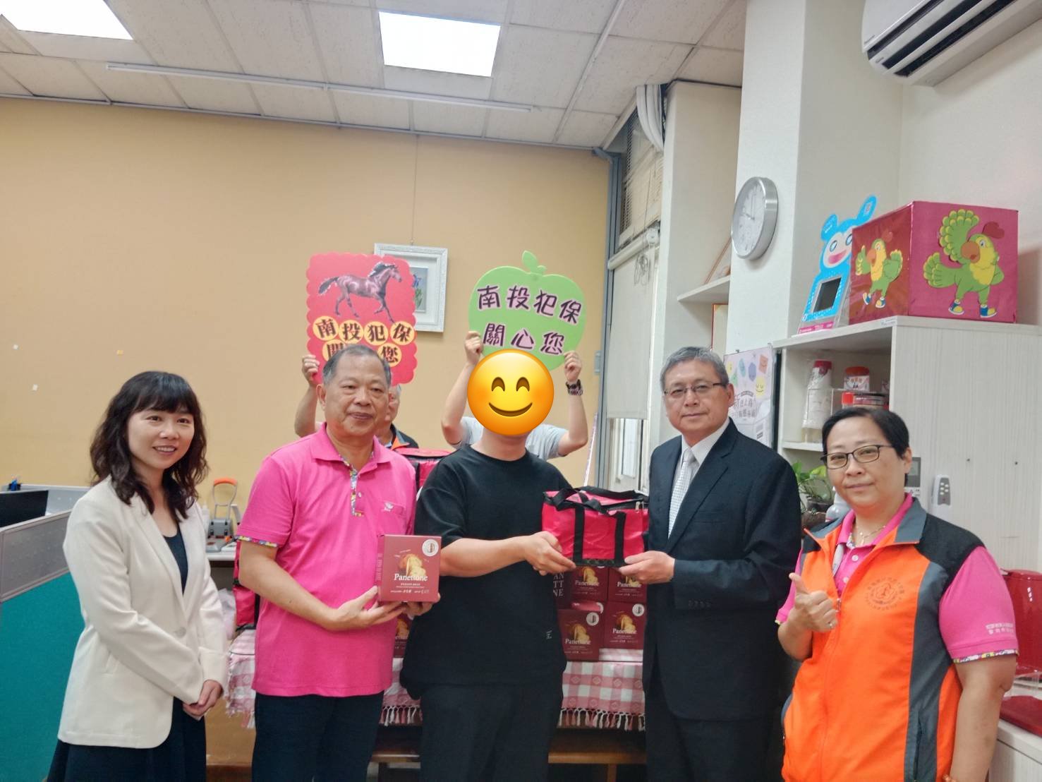 南投犯保於母親節前夕關懷慰問馨生家庭