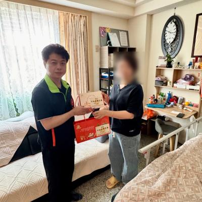 終身復健路漫長 彰化犯保與彰化地檢署攜手台新銀行中秋送暖