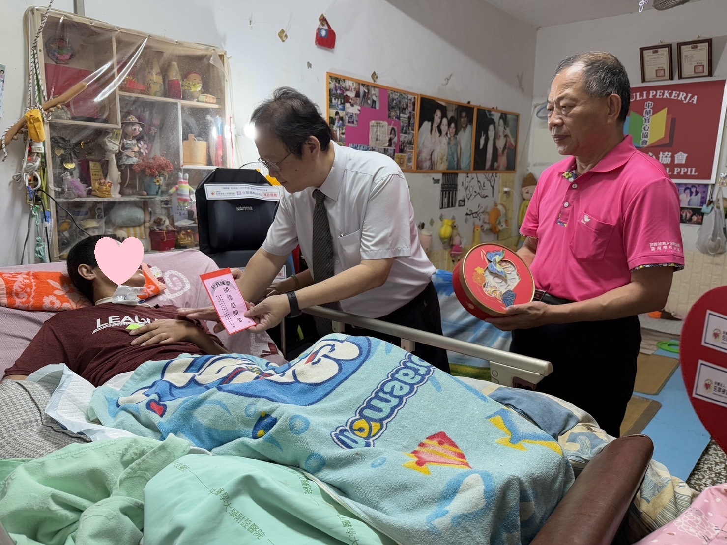 犯保南投分會關懷重傷被害人 展現犯罪被害保護無國界